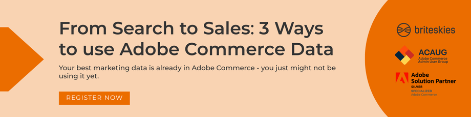 Briteskies Adobe Webinar From Search to Sales Briteskies Adobe Webinar From Search to Sales